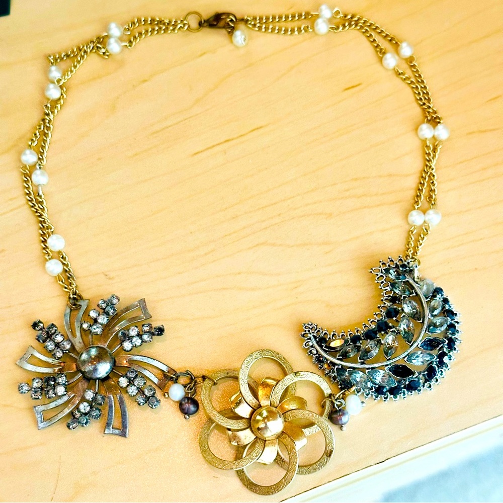 Handcrafted Vintage Statement Necklace